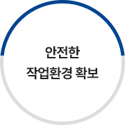 안전한 작업환경 확보